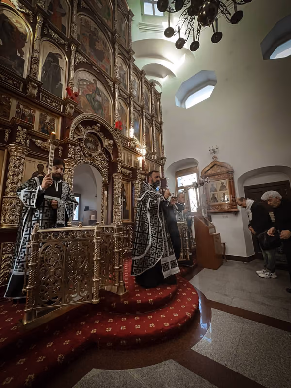 Утреня с чином погребения Плащаницы Спасителя - фото 9