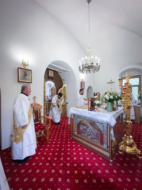 В праздник Вознесения Господня совершено Богослужение - фото 12