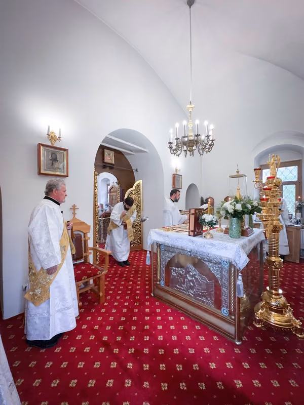 В праздник Вознесения Господня совершено Богослужение - фото 12