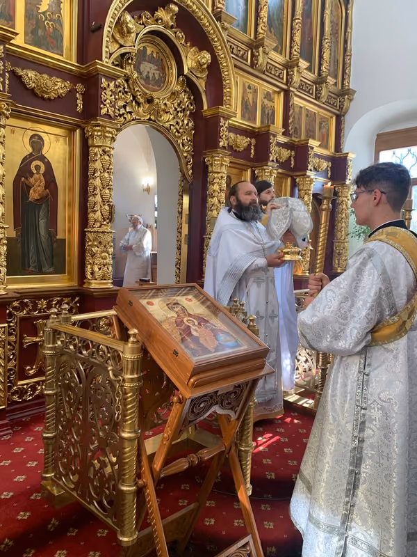 В праздник Преображения Господня совершено Богослужение - фото 7