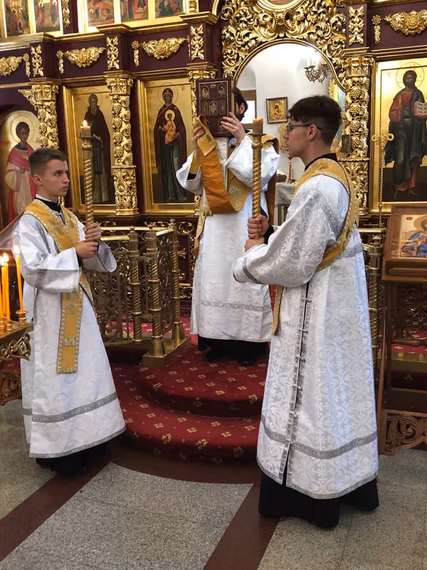 В праздник Преображения Господня совершено Богослужение - фото 11