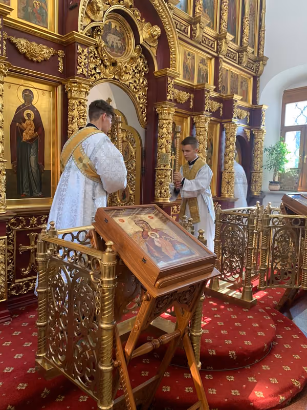 В праздник Преображения Господня совершено Богослужение - фото 15