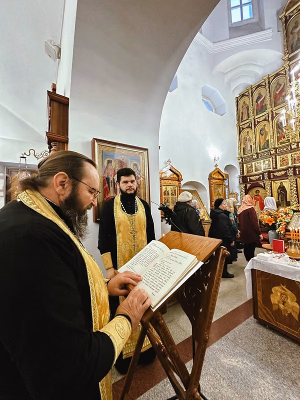 Совершено Таинство Соборования