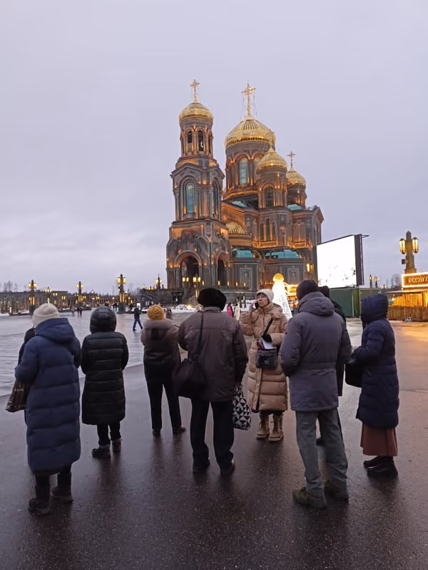 Прихожане посетили Главный храм Вооруженных Сил России - фото 4