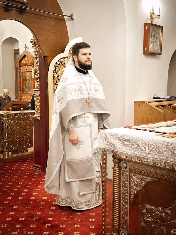 В новогоднюю ночь совершена ночная Божественная Литургия