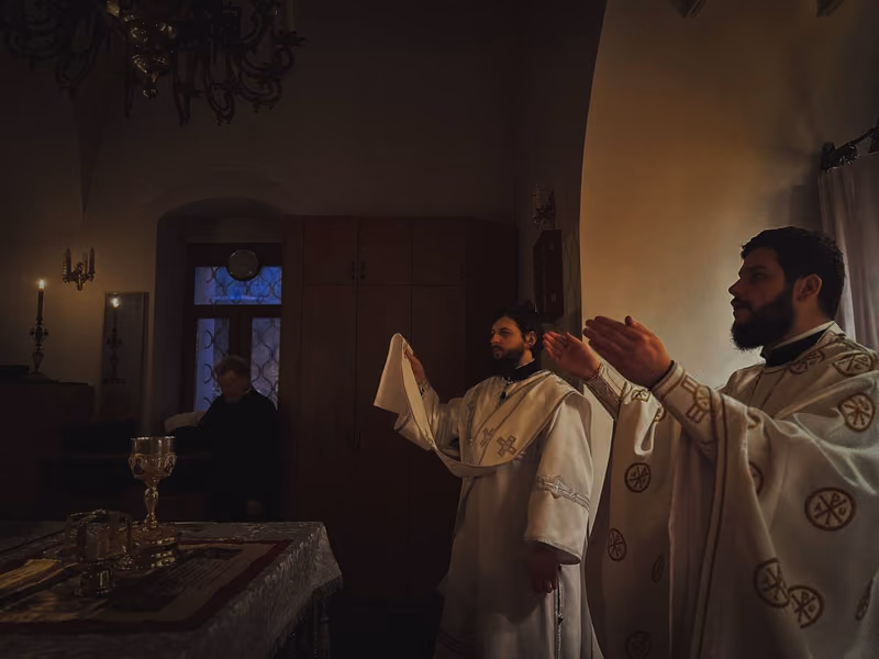 В Рождественский сочельник совершено Богослужение - фото 5