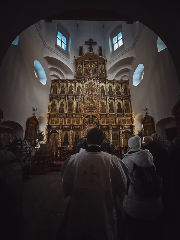В Рождественский сочельник совершено Богослужение - фото 7