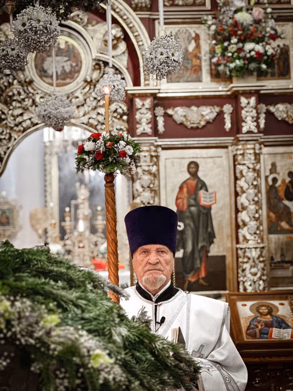 В праздник Рождества Христова совершено Богослужение - фото 5