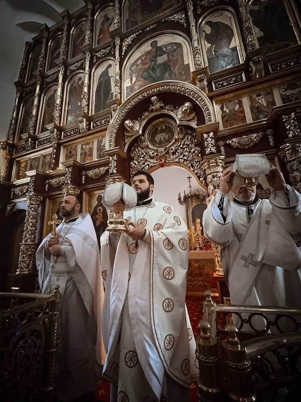 В Крещенский сочельник совершено Богослужение - фото 3