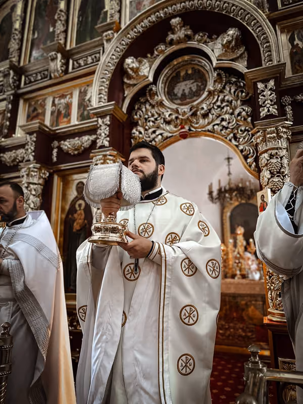 В Крещенский сочельник совершено Богослужение - фото 11