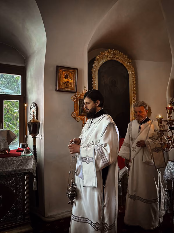 В Крещенский сочельник совершено Богослужение - фото 12