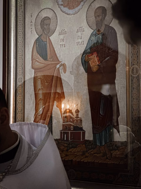 В Крещенский сочельник совершено Богослужение - фото 15