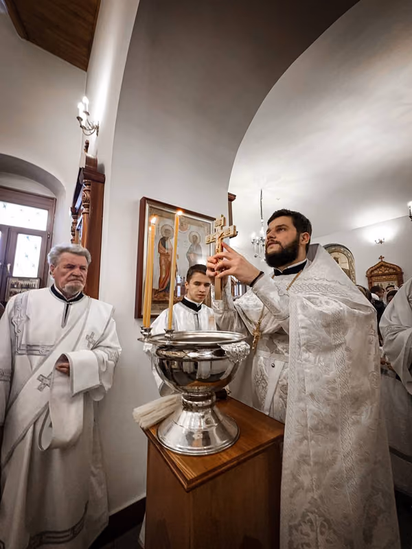 В праздник Крещения Господня совершено Богослужение - фото 3