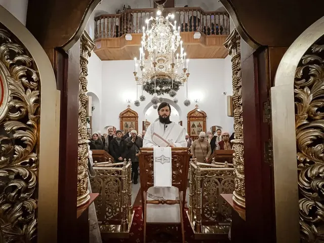 В праздник Крещения Господня совершено Богослужение - фото 7