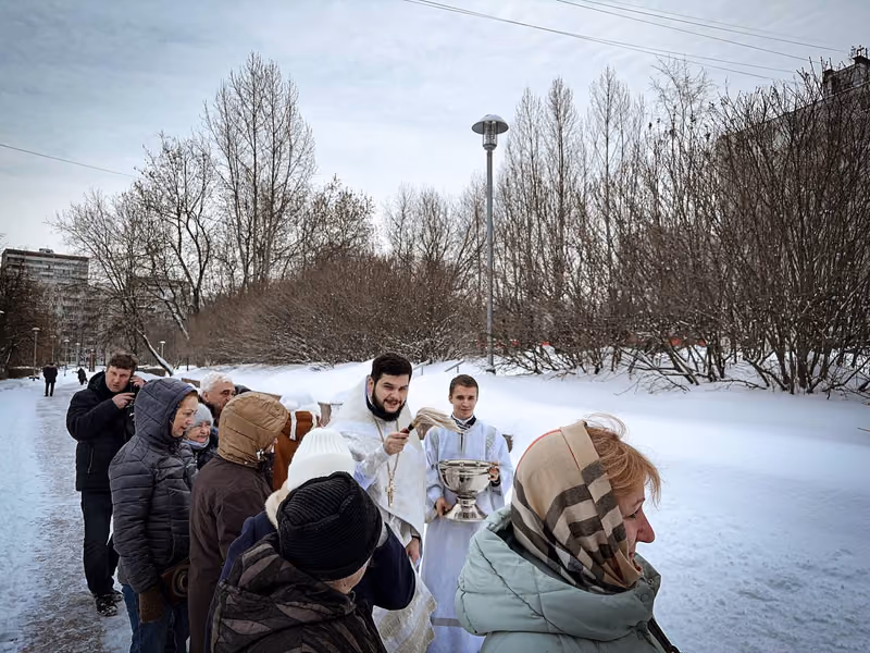 В праздник Крещения Господня совершено Богослужение - фото 8