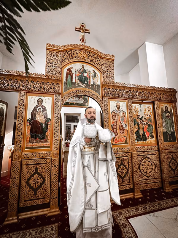В праздник Крещения Господня совершено Богослужение - фото 9