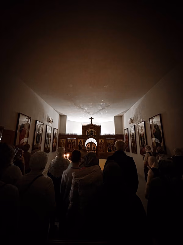 В праздник Крещения Господня совершено Богослужение - фото 10