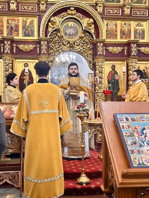 В неделю 34-ю по Пятидесятнице совершено Богослужение