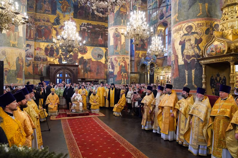 15-я годовщина интронизации Святейшего Патриарха Кирилла