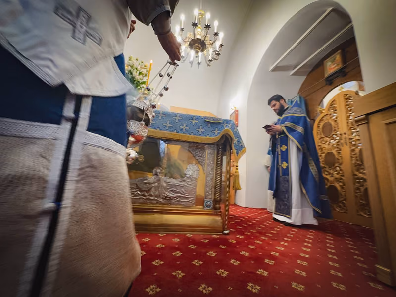 В праздник Сретения Господня совершено Богослужение - фото 10