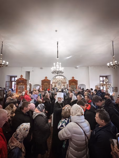 Неделя о Страшном Суде: Литургия митрополита Владимира - фото 2