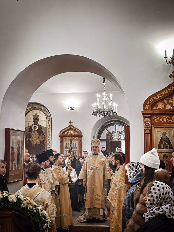 Неделя о Страшном Суде: Литургия митрополита Владимира - фото 4