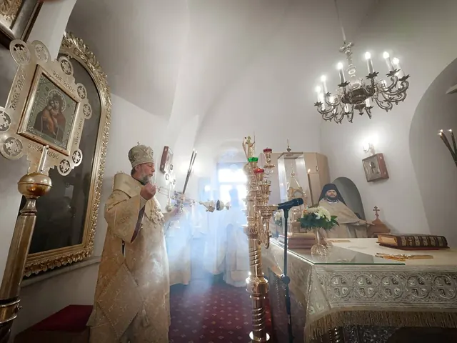 Неделя о Страшном Суде: Литургия митрополита Владимира - фото 10