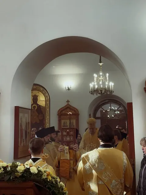 Неделя о Страшном Суде: Литургия митрополита Владимира - фото 13