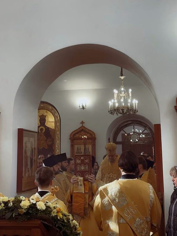 Неделя о Страшном Суде: Литургия митрополита Владимира - фото 13