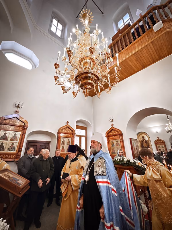 Неделя о Страшном Суде: Литургия митрополита Владимира - фото 14