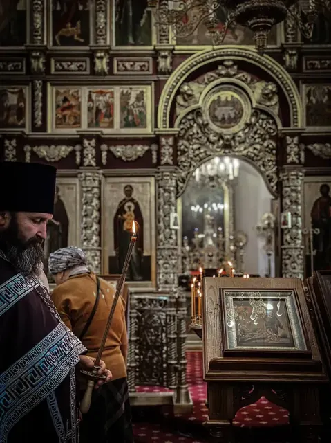 В неделю 5-ю Великого поста совершено Богослужение - фото 5
