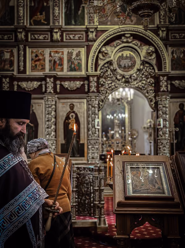 В неделю 5-ю Великого поста совершено Богослужение - фото 5