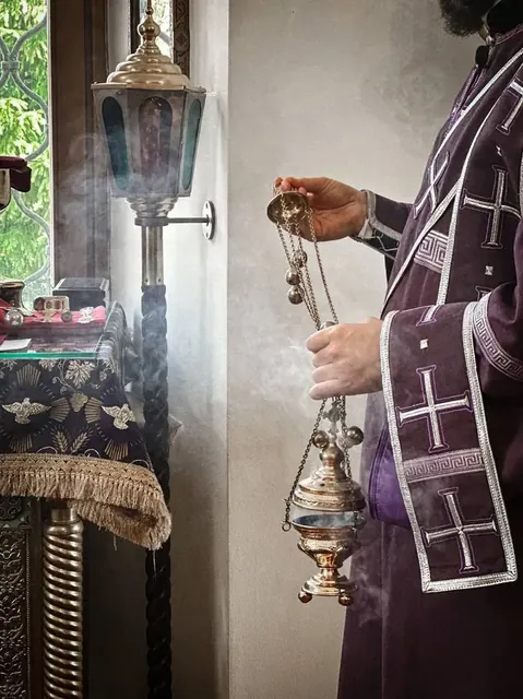 В неделю 5-ю Великого поста совершено Богослужение - фото 12