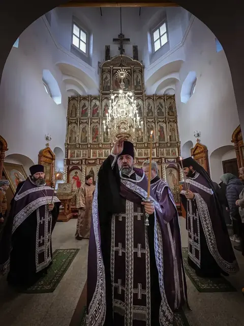 В неделю 5-ю Великого поста совершено Богослужение - фото 13