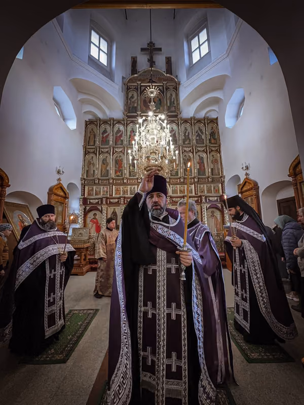 В неделю 5-ю Великого поста совершено Богослужение - фото 13