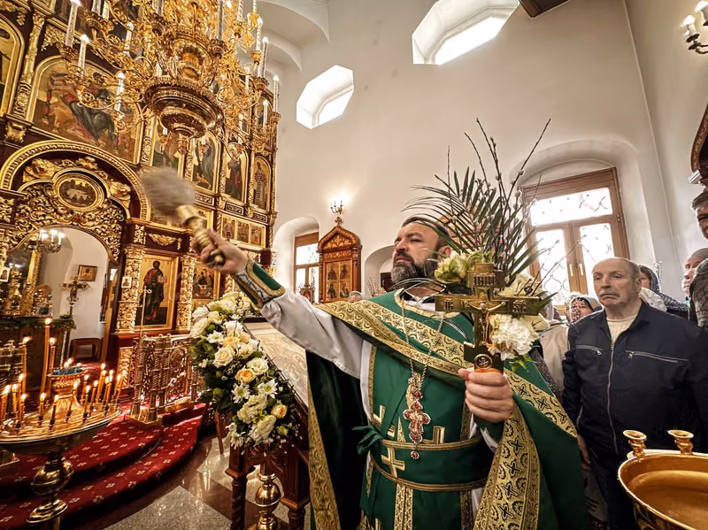 Праздник Входа Господня в Иерусалим: Богослужение - фото 7