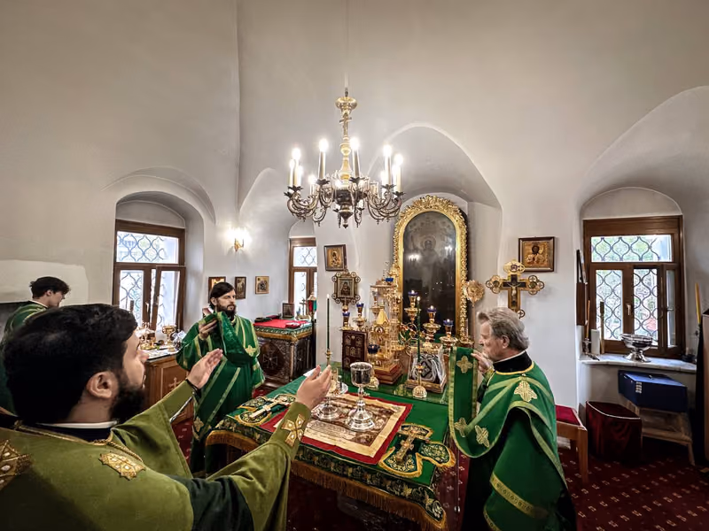 Праздник Входа Господня в Иерусалим: Богослужение - фото 8