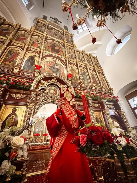 В понедельник Светлой седмицы совершено Богослужение - фото 13