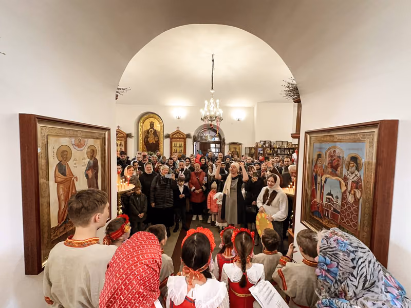 В неделю 2-ю по Пасхе совершено Богослужение - фото 12