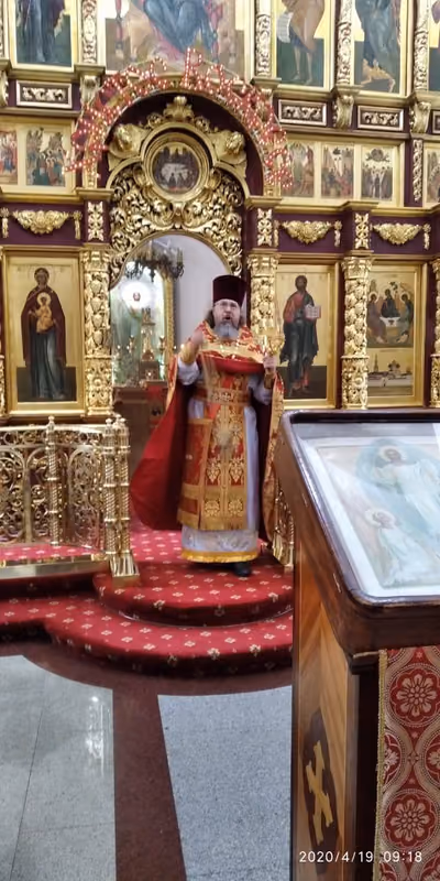 Панихида в годовщину кончины протоиерея Алексия Пенькова - фото 2