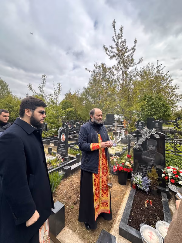Панихида в годовщину кончины протоиерея Алексия Пенькова - фото 3