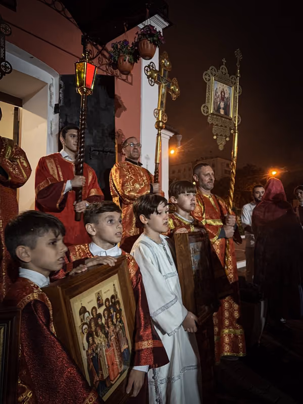 Совершено ночное Богослужение отдания праздника Пасхи - фото 2
