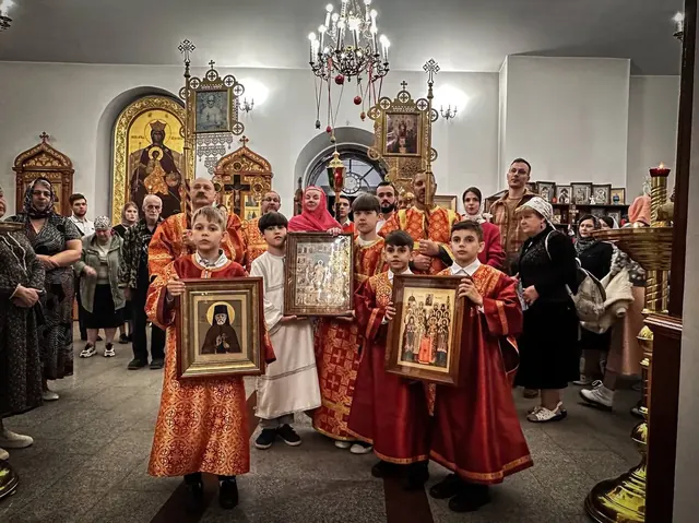Совершено ночное Богослужение отдания праздника Пасхи - фото 5