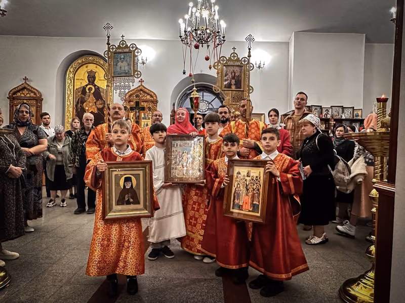 Совершено ночное Богослужение отдания праздника Пасхи - фото 5
