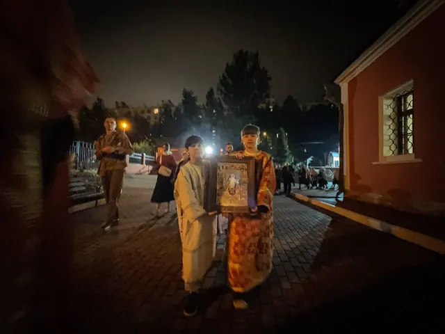 Совершено ночное Богослужение отдания праздника Пасхи - фото 6