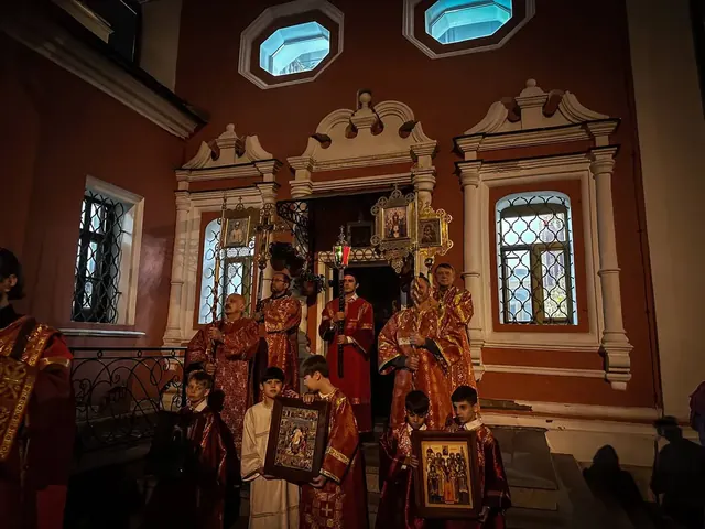 Совершено ночное Богослужение отдания праздника Пасхи - фото 15