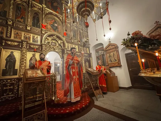 Совершено ночное Богослужение отдания праздника Пасхи - фото 17