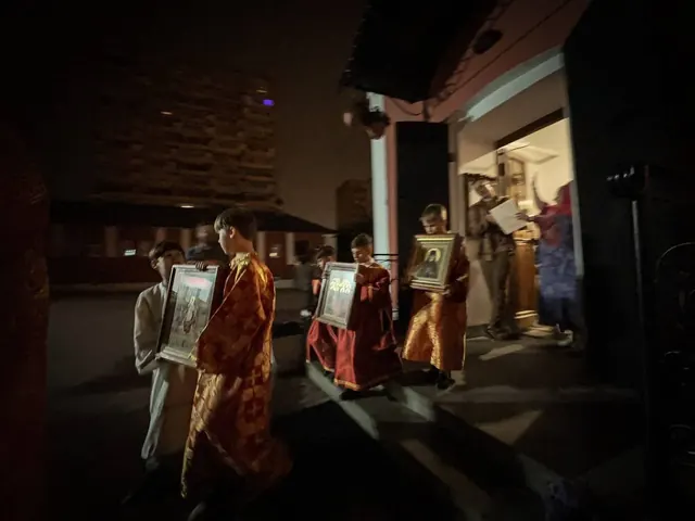 Совершено ночное Богослужение отдания праздника Пасхи - фото 19