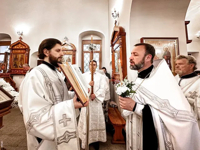 В праздник Вознесения Господня совершено Богослужение