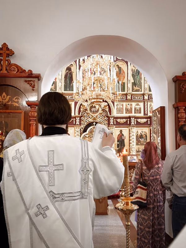 В праздник Вознесения Господня совершено Богослужение - фото 17